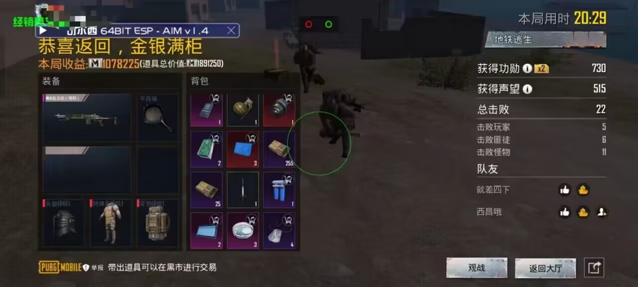 和平精英《闪电》外挂强势回归营救现在直装拉闸市场
